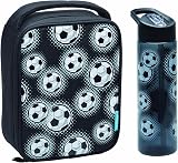 Smash Sipper Water Bottle 700ml with Straw Black Football Brand Smash view 5