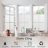 rabbitgoo Window Film Privacy 30x400 cm Frosted Glass Self Adhesive Roll view 4