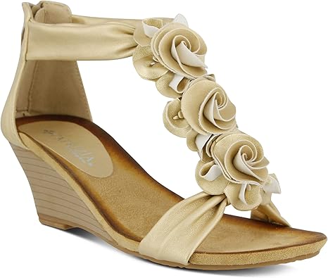 patrizia by spring step harlequin wedge sandal