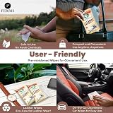 FERRIS 4-in-1 Leather Surface Wipes Fresh Scented Pack of 140 Multi-Purpose view 5