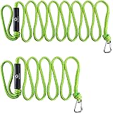 Obcursco Premium PWC Dock Lines, Heavy Duty Braided Line, Marine Rope for Jet Ski,Watercraft, Small Boat, Kayaking…