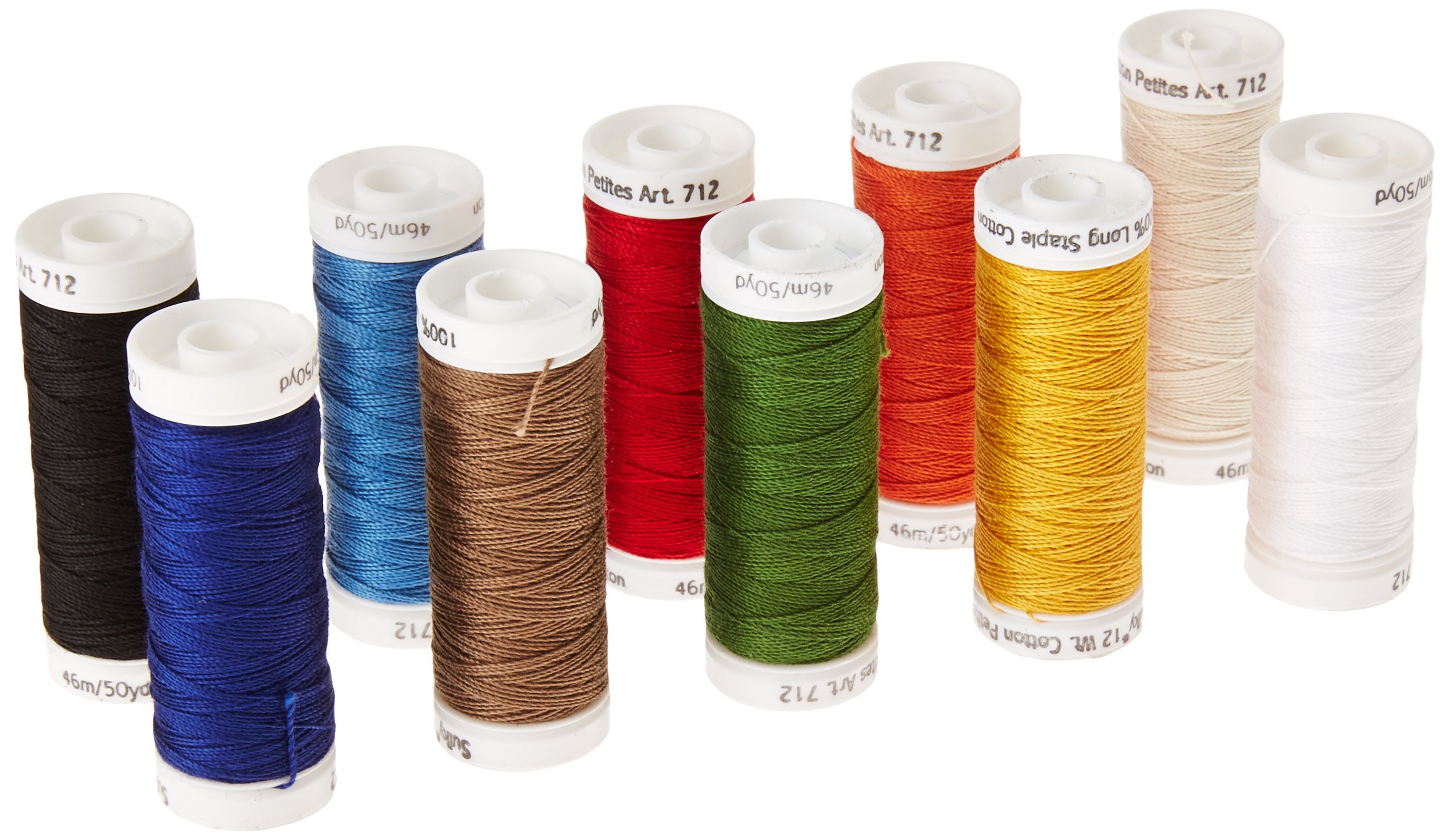 Sulky CrossroaDS Cotton Petites 12 Weight Central Collection, Acrylic, Multicolour