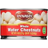 Dynasty Water Chestnuts, Whole, 8 oz
