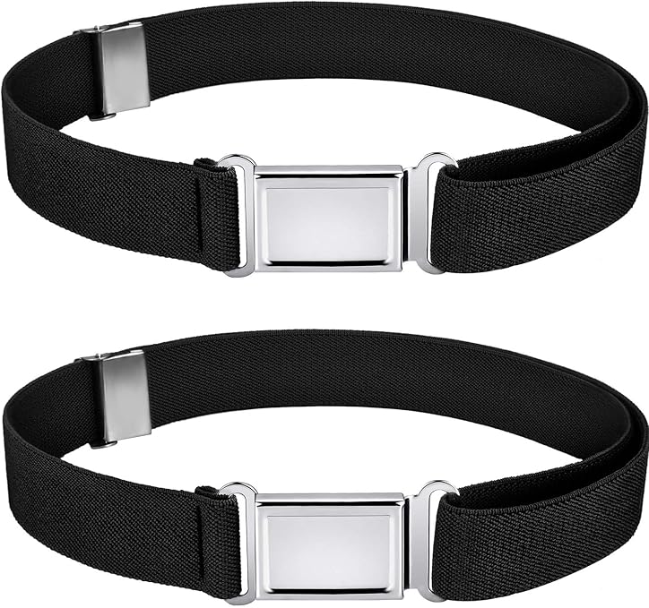 Kids Belt Adjustable Elastic Belt with Buckle for