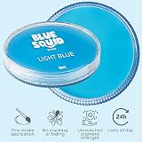 Blue Squid PRO Face Paint Light Blue 30g Water Based Single Cake view 4