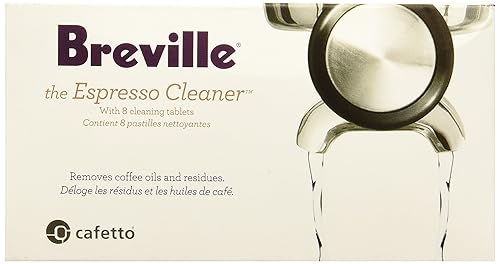 Breville BEC250 Espresso Machine Cleaning Tablets for Breville Models, 8 Pack