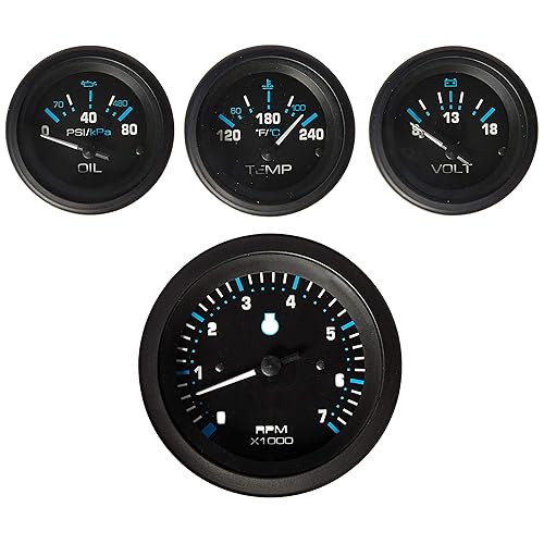 Auto Parts & Accessories 6K Tach Oil Temperature Mercury Outboard