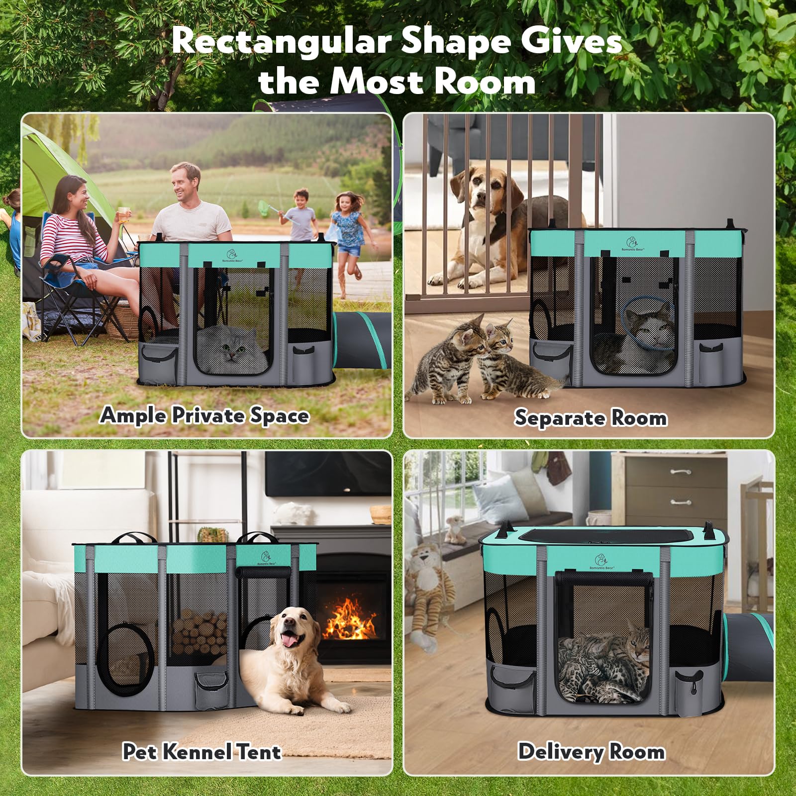 Curated visual reference: Fresh Look at Mua Upgrade Dog Playpen Foldable Portable Soft Dog Cat Playpens
