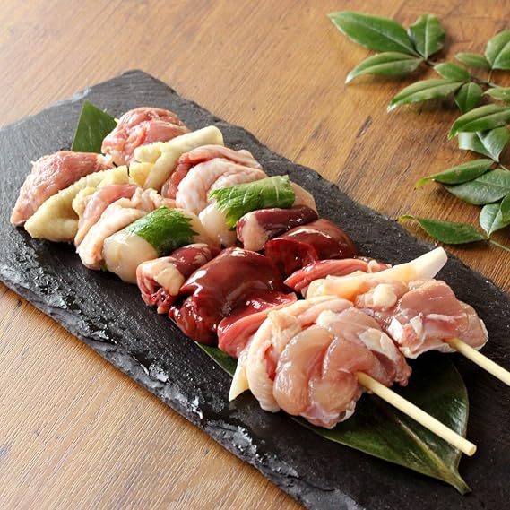 Amazon 水郷のとりやさん 国産 鶏肉 水郷どりまるごと一本 バーベキュー串 【生】 2本入り 水郷の