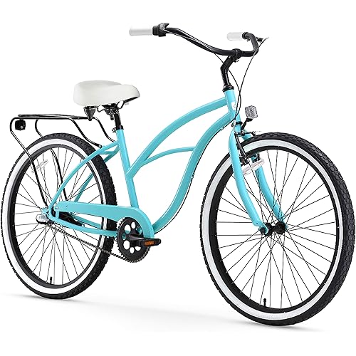 sixthreezero Electric-Bicycles Around The Block Womens Beach Cruiser Bicycle