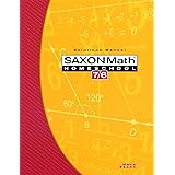 Amazon.com: Saxon Math 7/6, Homeschool Edition: Tests and Worksheets