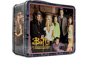 TOYNK Buffy The Vampire Slayer Retro-Style Metal Lunchbox | Reusable Storage Tin Container