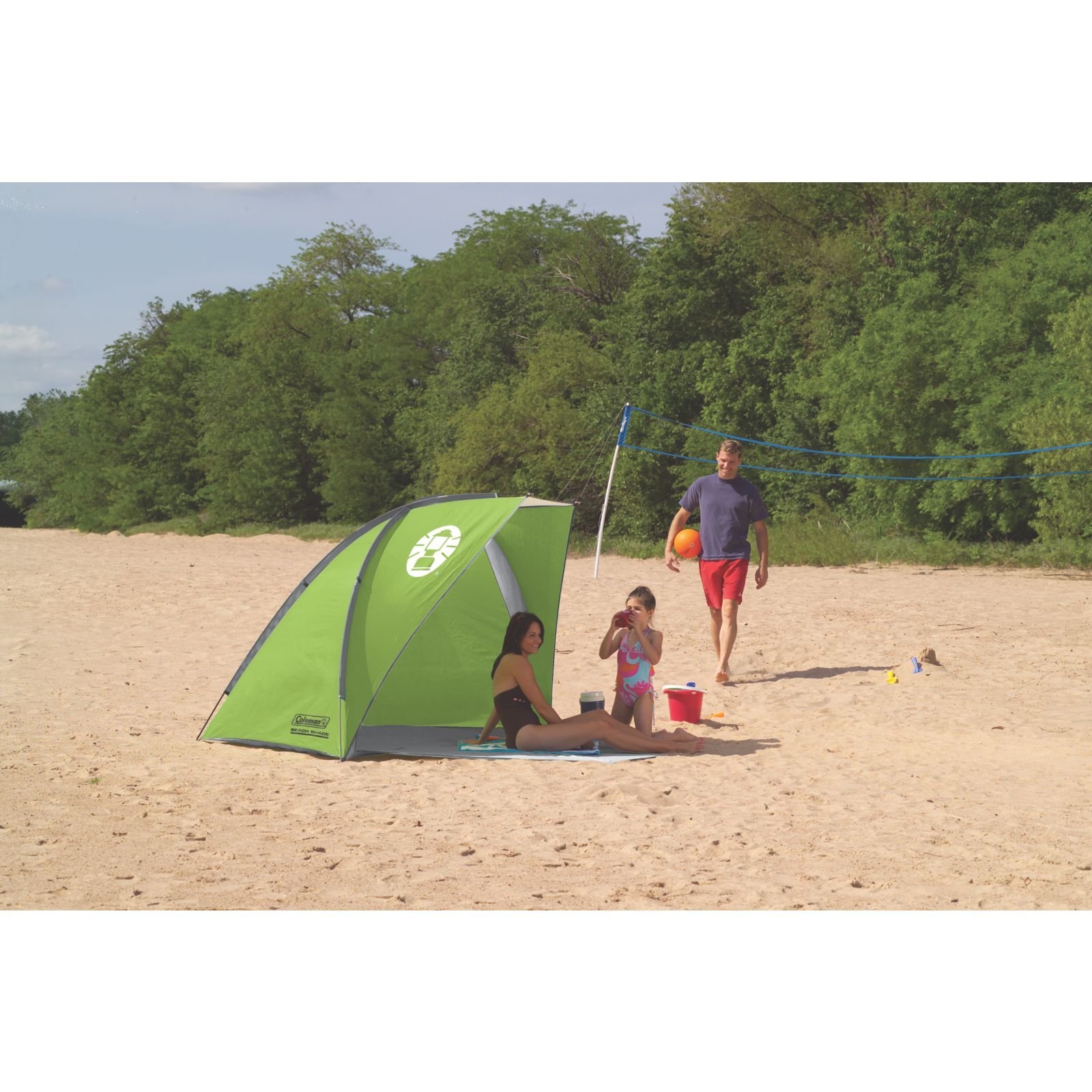 camping beach umbrella