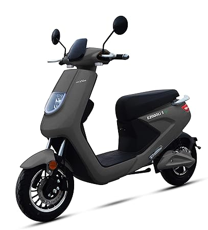 Elektroroller LuXXon E2000LI S - Elektro Scooter mit 2000 Watt Bosch Motor, max. 45 km/h, Reichweite bis zu 60 km