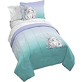 Jay Franco Disney Little Mermaid 5 Piece Twin Bed Set - Teal Color, Includes Comforter & Sheet - Bedding Features Ariel, Super Soft Fade Resistant Microfiber