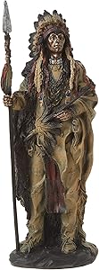 StealStreet SS-G-11358 Native American Warrior Collectible Indian Decoration Figurine Statue