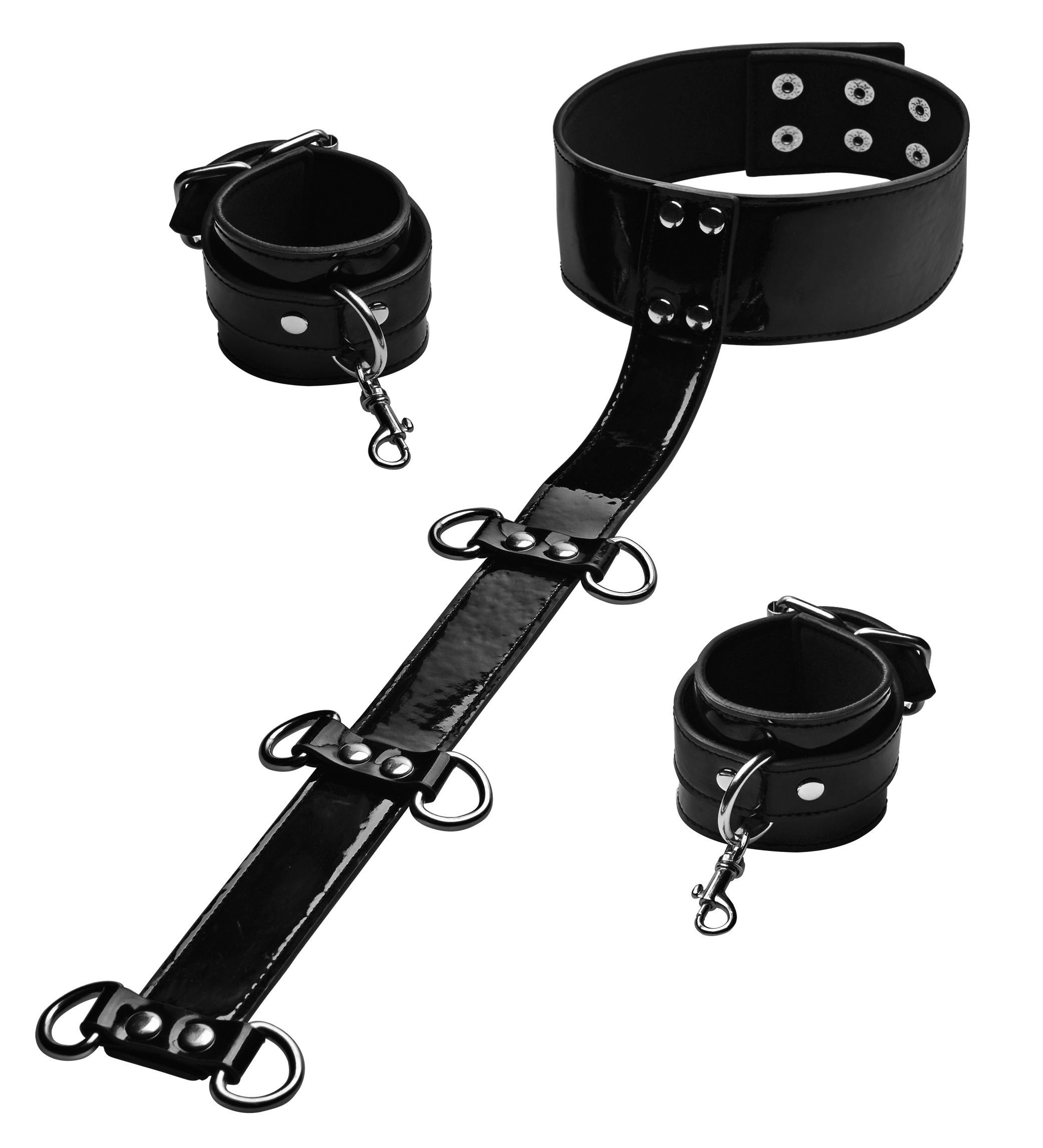 Frisky Bound Around Neck to Wrist Restraints
