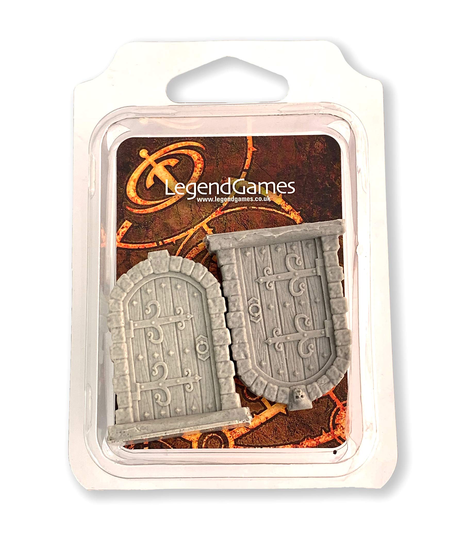 LegendGames Dungeon Doors Series One - Pack of 2 Resin doors