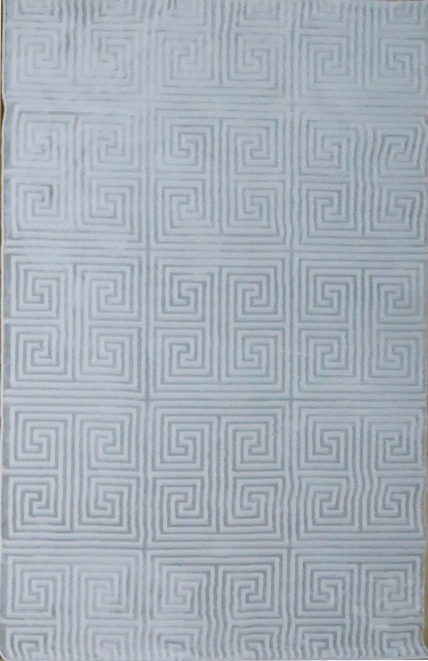 ASPECT Jigsaw Soft Touch Rug-Cream and Grey/120x170cm, Polypropylene, 120 x 170 cm — image 1