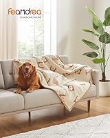 Feandrea Waterproof Dog Blanket Reversible Sherpa Fleece 152 x 127 cm view 2