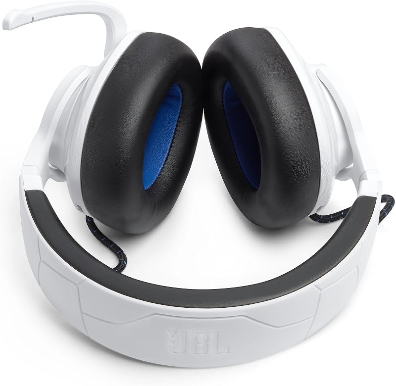Quantum 910P, Cuffie Wireless Gaming Over Ear per Playstation, Bianco