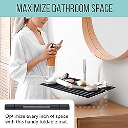 Maplefield Bathroom Sink Cover for Counter Space