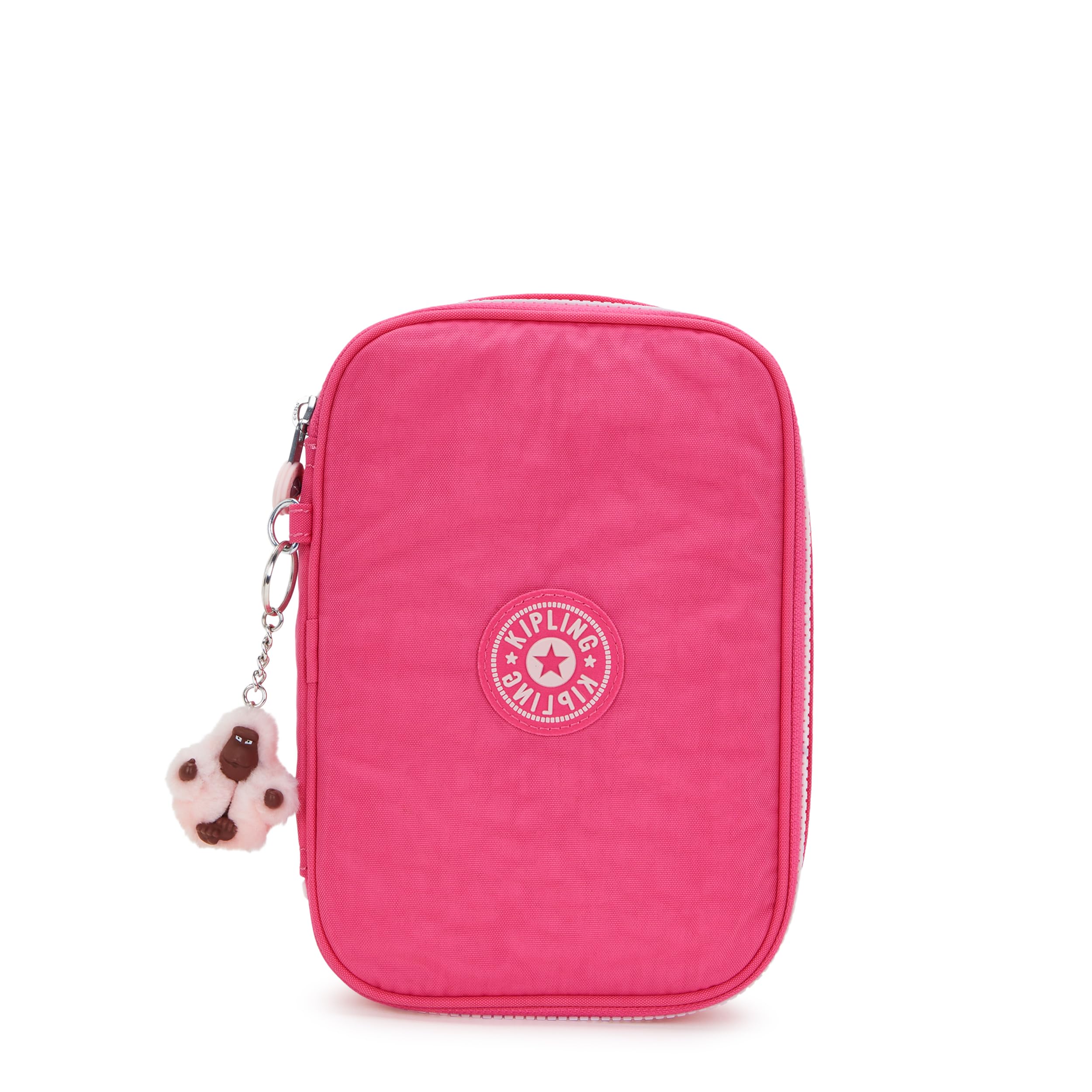 Kipling 100 PENS Large pencase, Pouches, Cases, Happy Pink C (Pink) — image 1