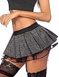 Avidlove Women Lingerie Role Play Pleated Costume