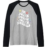 Retro Groovy Im Jolyn Doing Jolyn Things Funny Mother's Day Raglan Baseball Tee