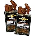 Smoked Applewood Bacon Jerky | Made from 100% REAL Uncured Bacon | 4 ounces total (Pack of 2 bags, 2 ounces each)