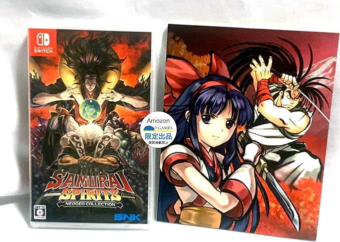 Amazon Co Jp サムライスピリッツ ネオジオコレクション Switch Special Art Book付き ホビー