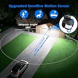 AIXPI Solar Security Light 189LED 1200LM 3 Heads Remote IP65 Motion Sensor view 3