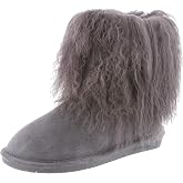 Bear Paw Women's Boo Multiple Colors | Women's Boot Classic Suede | Women's Slip On Boot | Comfortable Winter Boot