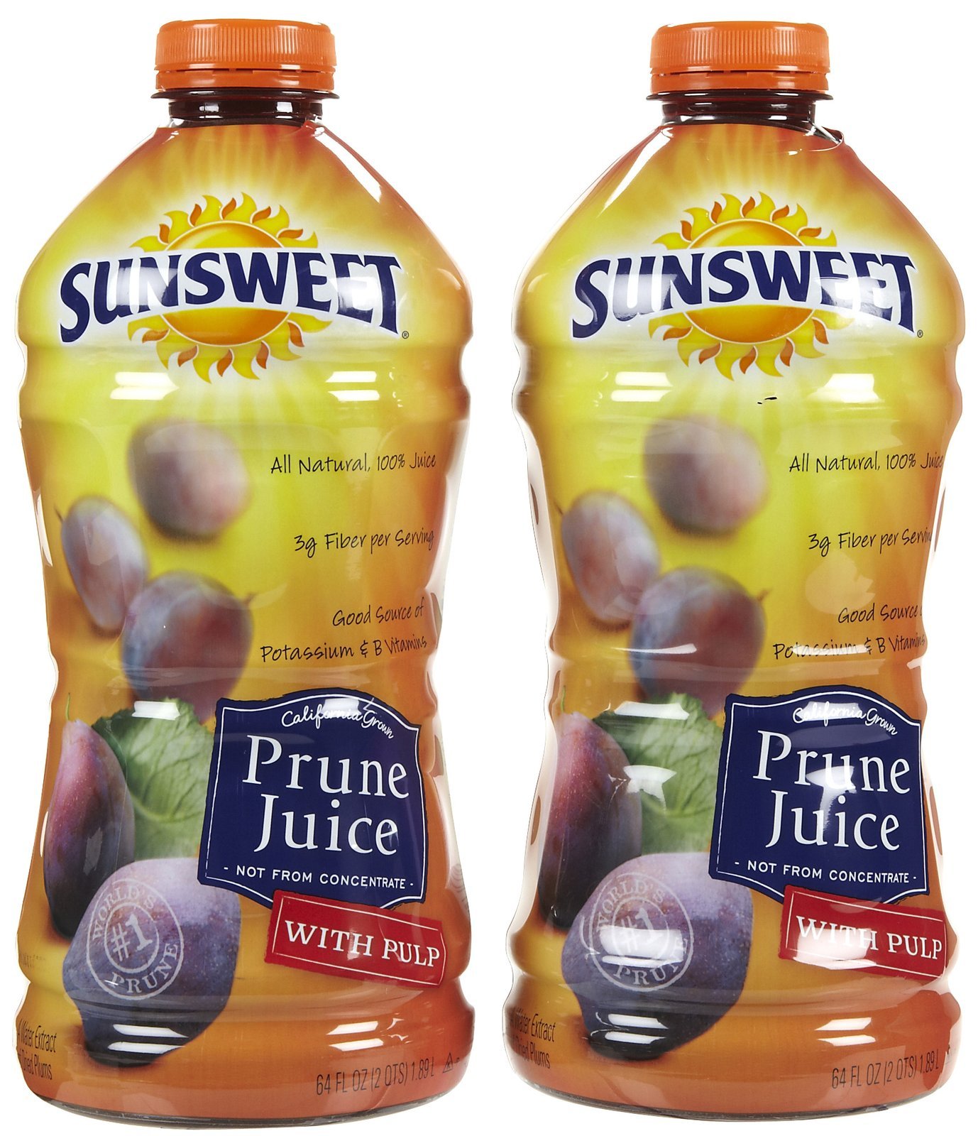 Sunsweet Prune Juice with Pulp 64 oz 2 pk Buy Online in United