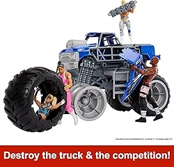 Mattel WWE Action Figure & Vehicle Playset, Wrekkin