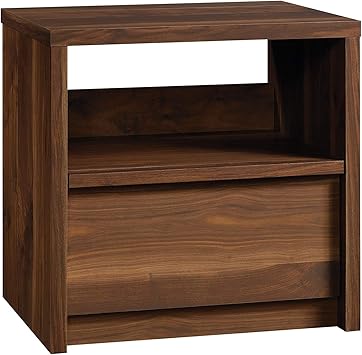 Amazon Com Sauder Harvey Park Night Stand Grand Walnut Finish