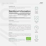 Alpha01 Organic Spirulina 2000mg 300 Vegan Tablets – No Additives view 3