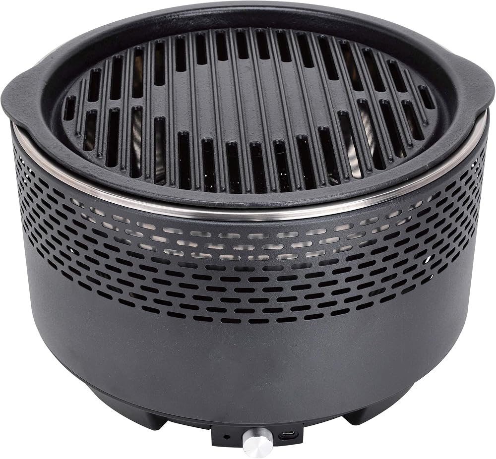 Netagon Portable Charcoal BBQ Grill for Camping & Outdoor Dining