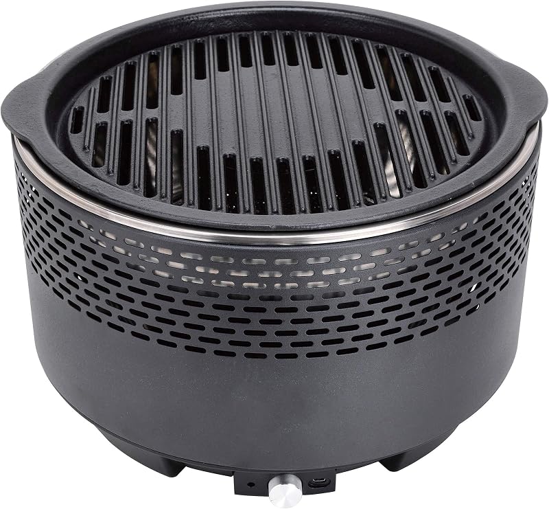 Netagon Portable Charcoal BBQ Grill for Camping & Outdoor Dining