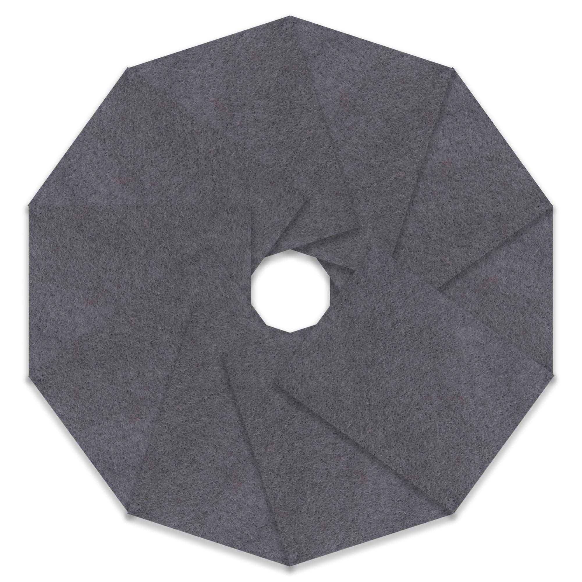 Trimits Craft Felt, 10 Pack, Grey, 23 x 30cm — image 1