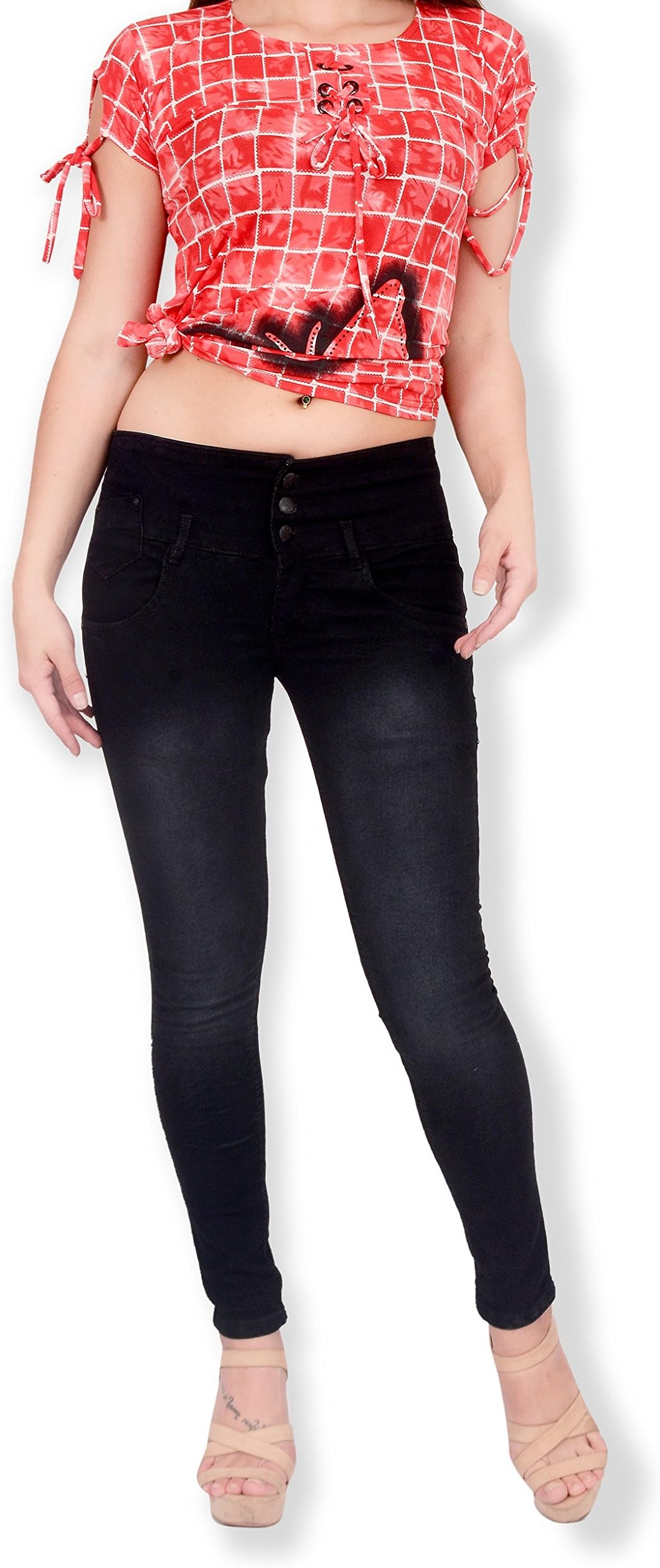 fourgee Women's Skinny fit Jeans