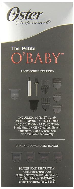 oster baby trimmer