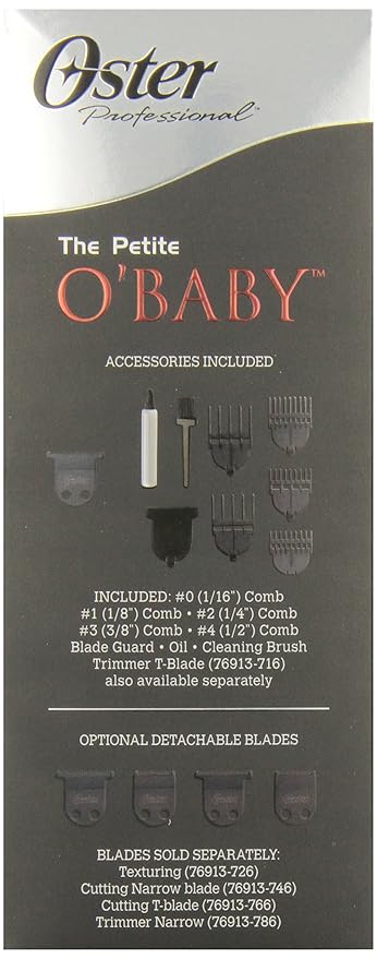 oster o baby trimmer