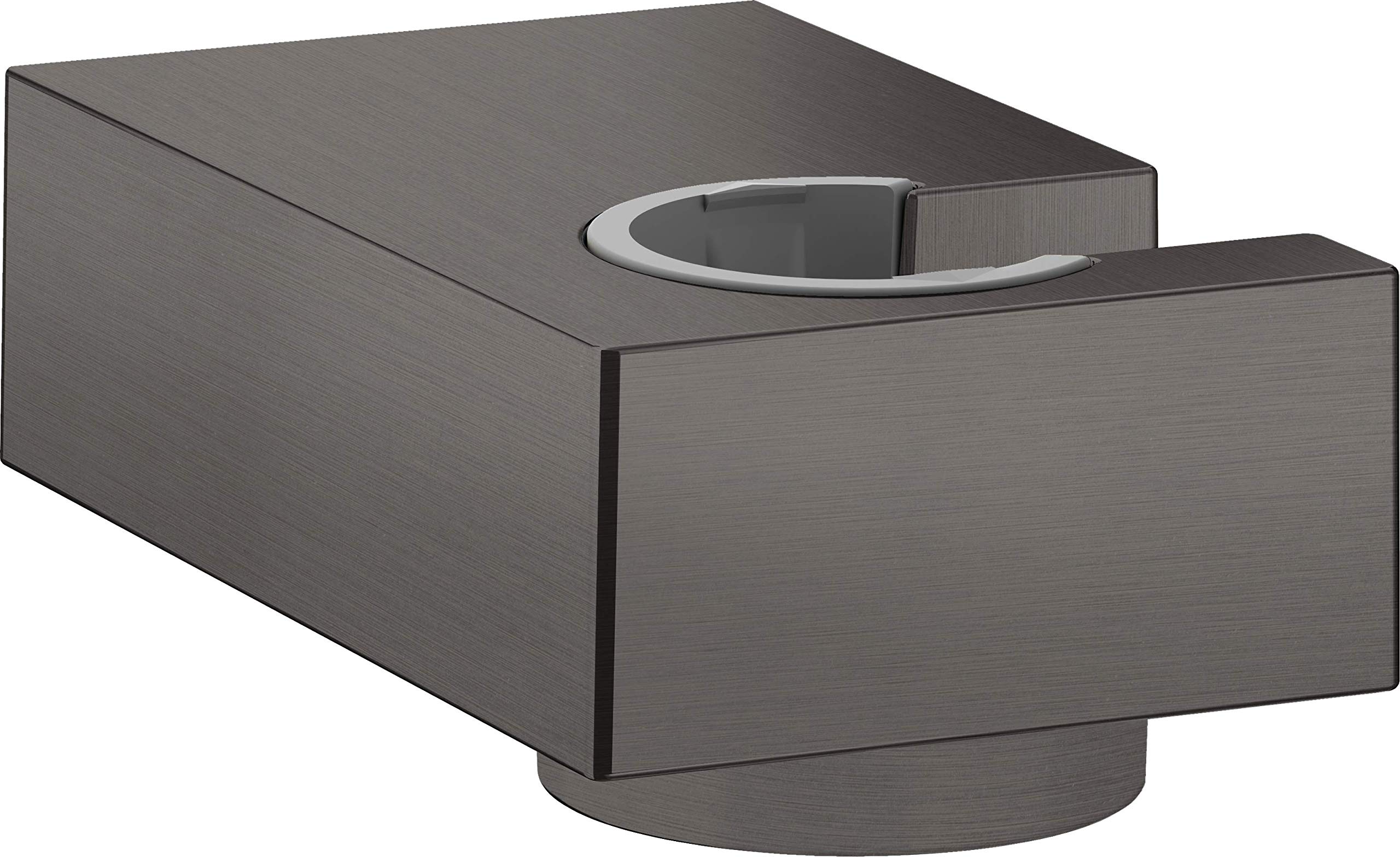 Hansgrohe Shower Holder Porter E, Brushed Black Chrome, 28387340