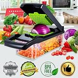 Swetfela 18-in-1 Vegetable Chopper Slicer with 7 Blades view 3