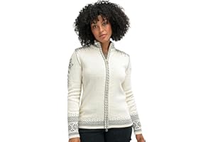 Dale of Norway 140th Anniversary Womens Cardigan 100% Wool Two Way Zipper Jacket
