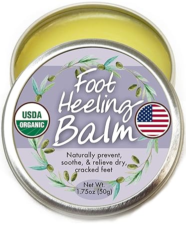 organic foot cream for cracked heels