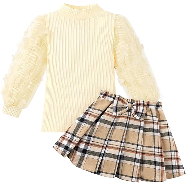 Amazon.com: Toddler Baby Girl Fall Winter Skirt Set