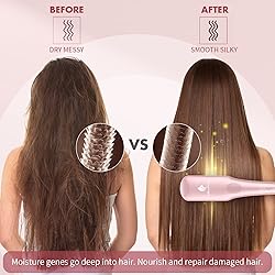 Enhanced Hair Straightener Heat Brush by