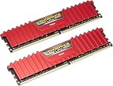 Corsair Vengeance LPX 32GB (2x16GB) DDR4 2666 CL16 Memory Kit Red